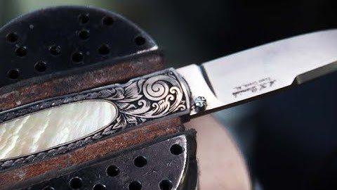 Beginning hand chisel engraving BILLY BATES