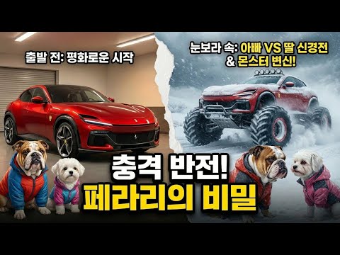 재벌집 막내우리딸 : 숙제 하나로 아빠를 움직인 역대급 협상 (ft. 페라리 트랜스포머)