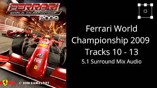 Ferrari World Championship 2009 Java - Tracks 10 - 13 - Results, Win, Lose & Unlock | 5.1 Audio