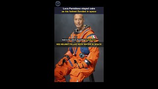 Luca Parmitano stayed calm as his helmet flooded in space #Shorts