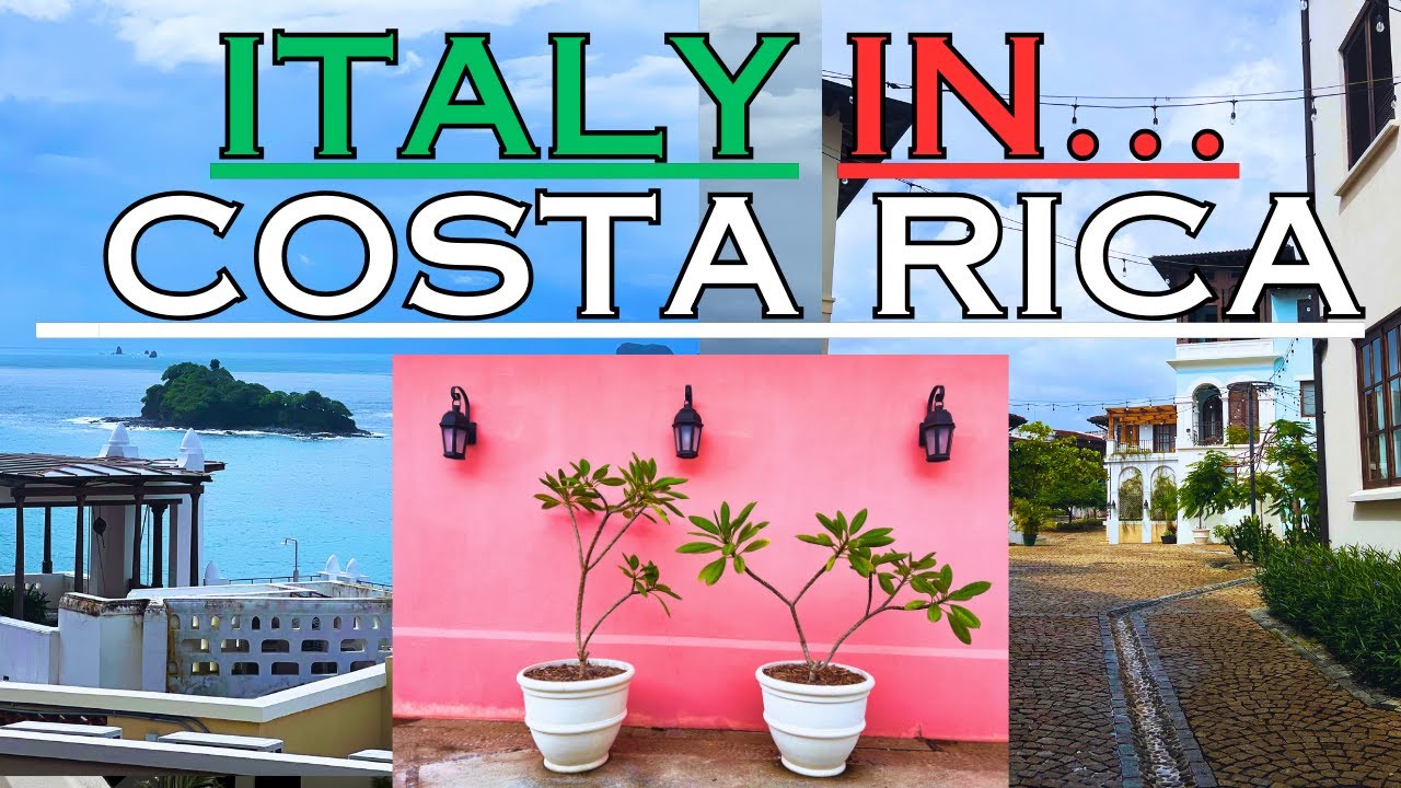 Эта деревня похожа на Амальфитанское побережье Италии... НО она находится в Коста-Рике 🇮🇹 🇨🇷