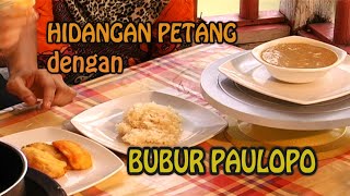 Bubur yang bikin asyik enaknya