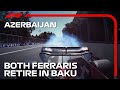 Sainz and Leclerc Retire in Baku | 2022 Azerbaijan Grand Prix