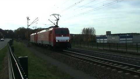 Test Run ""new"" 2 bauhreihe 189 Railion/DB Schenker Rail at Venlo,the NL,Nov 19,2009