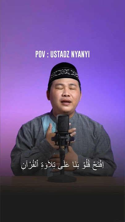 Apakah Ustadz Bisa Nyanyi? #pov #ustadz #nyanyi #lagu #musik #musikharam #musikhalal #debat