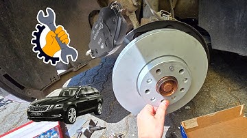 Skoda Octavia III 1.4 TSI - Front brake pads and discs replacement