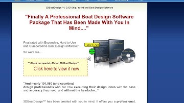 How to Design 3D Boat CAD Software Solid Works Free Form Demo