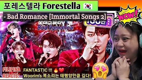 포레스텔라 FORESTELLA - Bad Romance [Immortal Songs 2] | KBS WORLD TV 220730 | FILIPINA REACTS