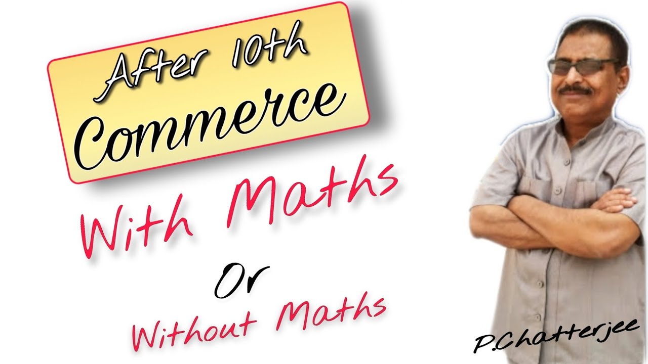 Commerce with Maths or without Maths career options ??🤔