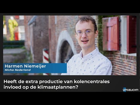 Uitgelicht! 21 juni 2022 - Harmen Niemeijer (Micha Nederland) over de extra inzet van kolencentrales