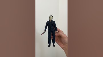 Custom Mezco Michael Myers 😳 #dcmultiverse #superherotoys #dc #toyscommunity #actionfigures #marvel