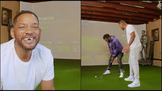 Jason Derulo Knocks Out Will Smith's Teeth in Golf Video and You Won't Be Able to Look Away