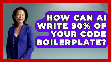 How Can AI Write 90% Of Your Code Boilerplate? - Learning To Code With AI