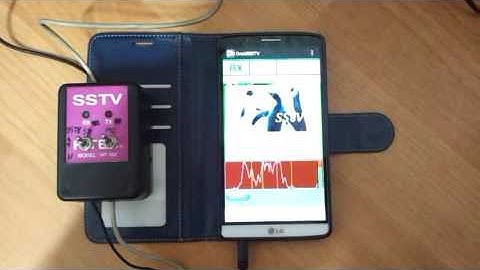 Smartphone Droid SSTV Test 28 Feb 2017