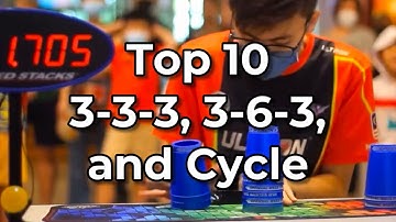Top 10 3-3-3, 3-6-3, and Cycle in the World