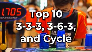 Top 10 3-3-3, 3-6-3, And Cycle In The World