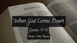 May 23, 2026 Worship Service Livestream — When God Comes Down