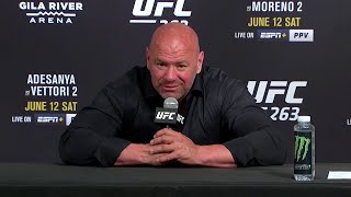 UFC 263: Dana White Post-fight Reaction