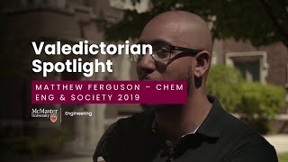 Valedictorian Spotlight | Matthew Ferguson – Chem Eng & Society 2019