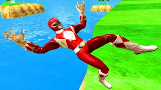 Power Rangers Ragdoll Jumps & Falls (GMOD) Episode 378