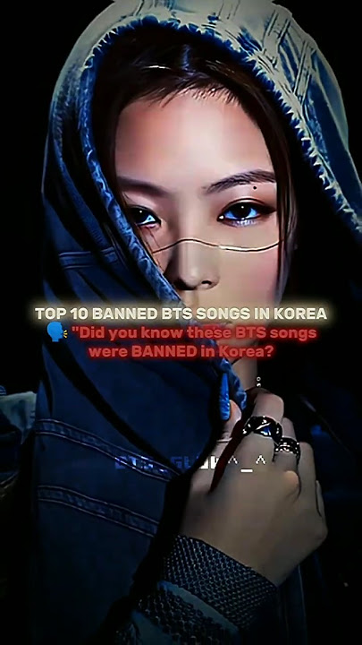 🔝10 Banned bts songs in Korea..with dumb reason😤😒 || #btsglow #kpop #shortsviral #fypシ゚viral #army