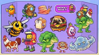 Merge Fellas Anomaly Mode 11 Gameplay - Max Level &amp; All Characters