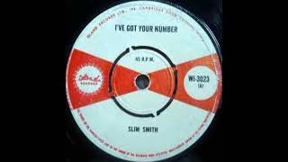 ジャマイカ7” Slim Smith Ive Got Your Number / The New Boss none Coxsone Records /00050 OS03ODI4LmpwZWc.jpeg