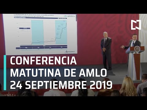 Conferencia matutina AMLO -24 de Septiembre 2019