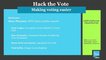 Hack the Vote: Making voting easier