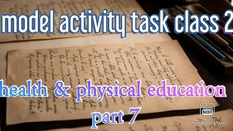 model activity task class 2 part 7