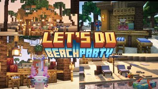 Minecraft JE ౨ৎ Let's do Beach Party fun Functional Mods for 1.20.1 🏖 (ice cream,smoothies etc) 🍨✨️