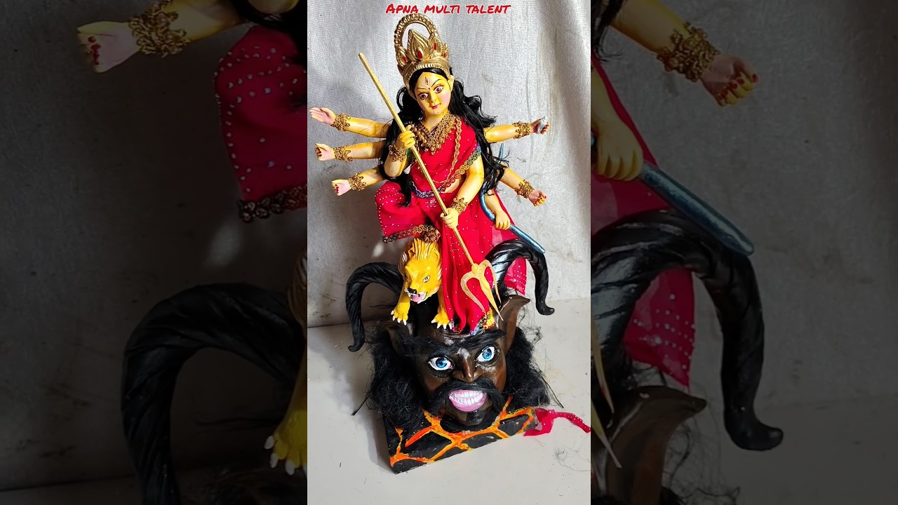 Durga Puja || Durga ji ki murti banane ka tarika || Durga Mata making 2024 