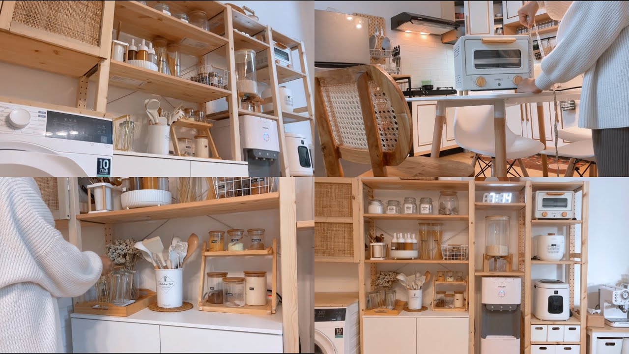 RAK IVAR IKEA | SPILL BUDGET RAK KAYU YANG SERING DI TANYAIN | AESTHETIC KITCHEN SHELF
