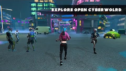 Cyberworld online open world rpg gameplay