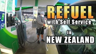 Pump Refuel with Self Service on your Car || Filipino in New Zealand awesome people here you know