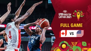 SEMI-FINAL: Canada v USA | Full Game