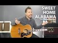 Sweet Home Alabama by Lynyrd Skynyrd - 3 Chord Series EASY Guitar Lesson