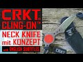 CRKT Cling on 5030 ✔️ Neck Knife mit Magnetsicherung, EDC