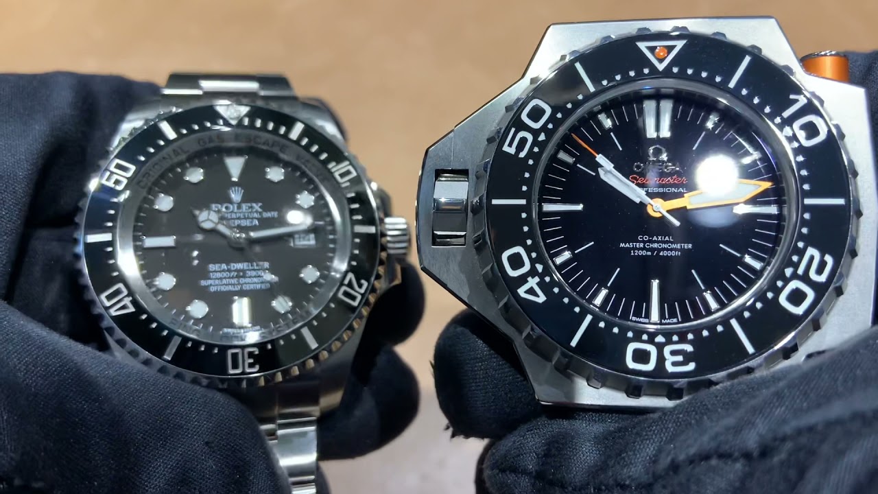 Omega Seamaster Ploprof vs. Rolex Sea 