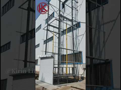 Cargo Lift With Shutter Door Goods Lift Freight Elevator Factory Lift Warehouse Lift Floor Lift Lift