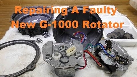 Repairing A Faulty New G 1000 Rotator