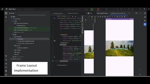 3.3 Frame Layout Implementation | Code  |  MSBTE | I Scheme | 22617 | MAD | Diptesh Dange |