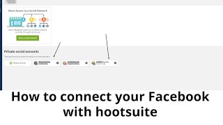 How to connect your facebook page with Hootsuite