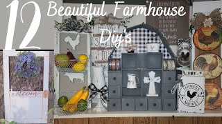 Beautiful Farmhouse Decor| Dollar Tree Diys | Budget Friendly
