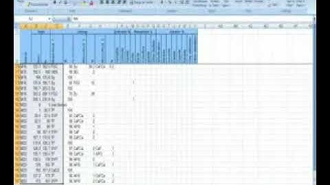 Surpac  03 CSV Table Create 2