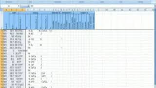 Surpac  03 CSV Table Create 2