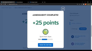 Salesforce Trailhead - Add a Method to the Class