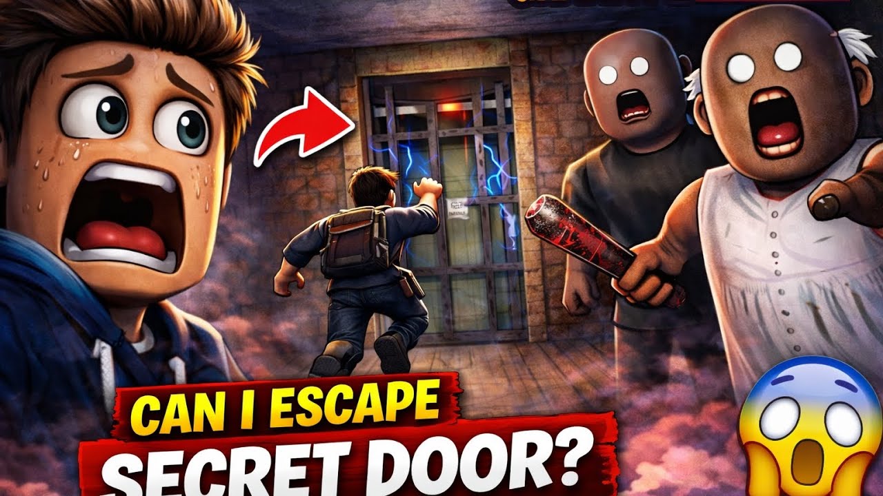 CAN I ESCAPE THROUGH THE SECRET DOOR? 😱 | Granny 2 Roblox 