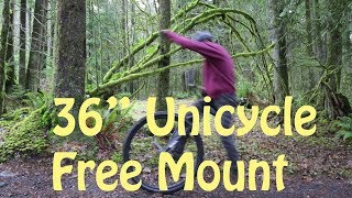 36' Unicyle Free Mounting by Jim Thode 2,064 views 5 years ago 1 minute, 39 seconds