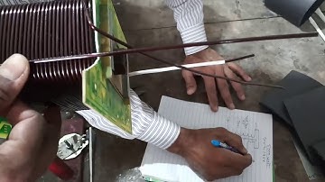 50V To 290V 5000 Watt Manual Stabilizer transformer coil Winding Easy At Home. YT- 66